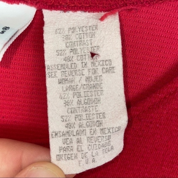 Bobbie Brooks Tunic Long Sleeve Crewneck Pullover High Low Hem 3 Tiered Shirt - Picture 5 of 9